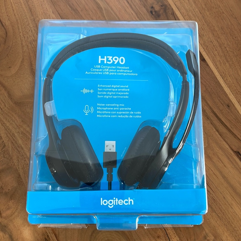 Logitech H390 USB computer headset